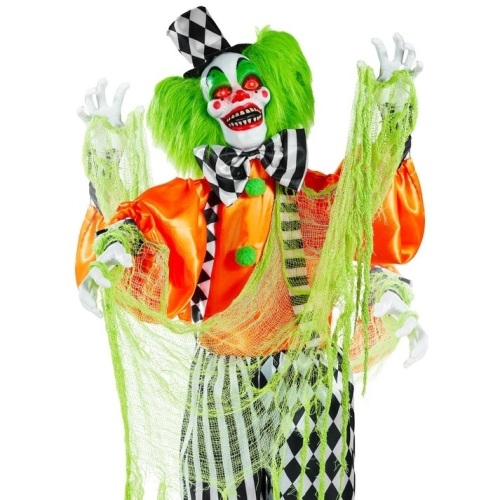 Funhouse Freddy The Motion Activated Animatronic Killer Clown Halloween Prop - Lot 432