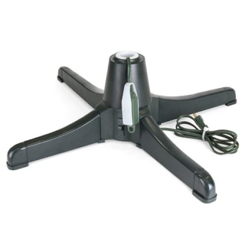 360-Degree Rotating Christmas Tree Stand w/ 3 Settings, 3 Outlets - Lot 236