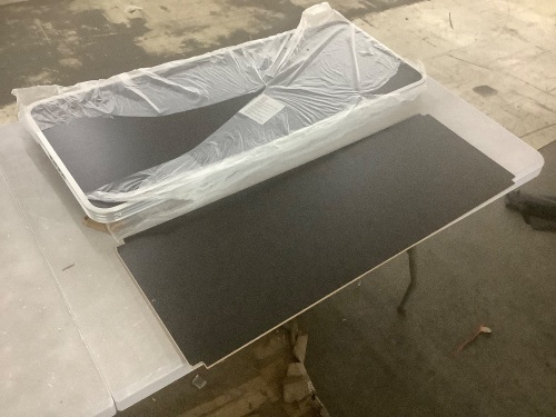 Black Folding Table  - Lot 549