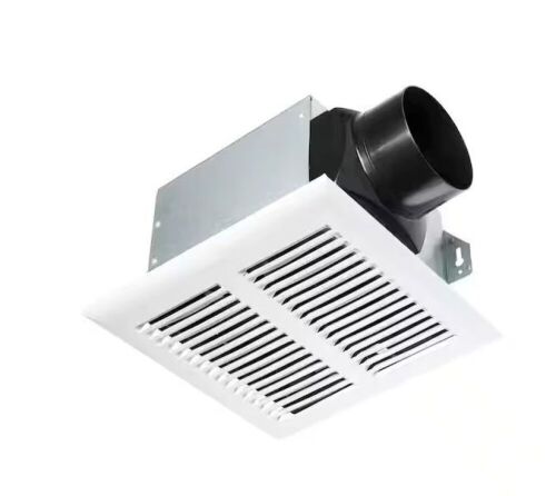 Hampton Bay 80 CFM Ceiling Mount Room Side Installation Heavy-Duty Bathroom Exhaust Fan, ENERGY STAR - Lot 833