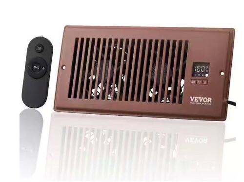 VEVOR Register Booster Fan, Fits 4 in. x 10 in. Register Holes - Lot 836