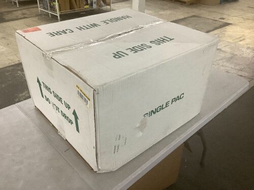 MUSTEE Utilatub 20 Gallon 23 in. x 25 in. Freestanding Laundry/Utility Sink - Missing 3 Legs - Lot 200