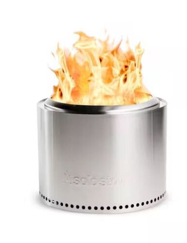 Solo Stove Bonfire 2.0 in.,19.5 in. x 14 in. Outdoor Stainless Steel Wood Burning Fire Pit - Lot 13