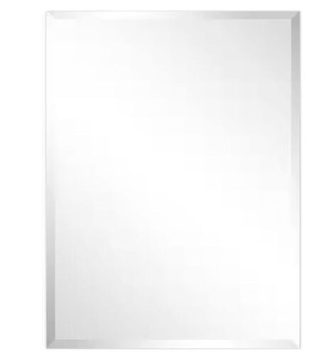 Empire Art Direct Frameless Beveled Prism Rectangle Wall Mirror 30 x 40 - Lot 624