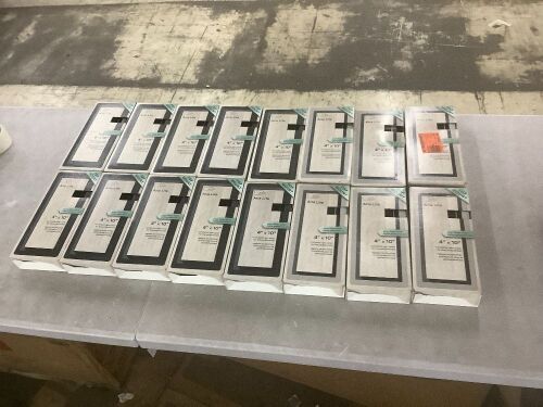 Lot of (16) FITTES Framed Floor Vent (Lite) 4 in. x 10 in.  - Lot 506