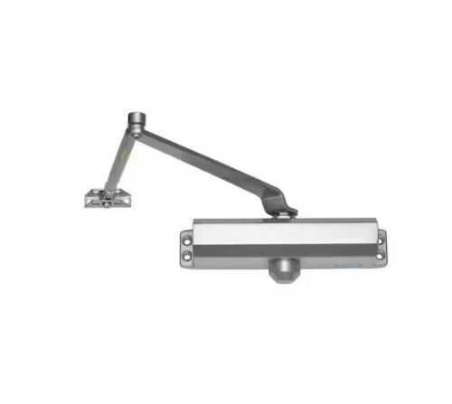 Global Door Controls Commercial Grade 3 Door Closer with Parallel Arm Bracket in Aluminum - Size 3 - Lot 523