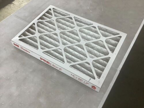 AAF Flanders 14 x 20 x 2 Pre-Pleat 40 Pleated MERV 8 Air Filter, 12-Pack - Lot 612