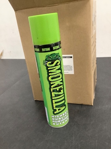 Box of Smokezilla Butane 6pcs - Lot 5147