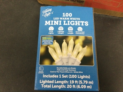 Box of Led Mini Warm White Lights 6 Pack - Lot 5751
