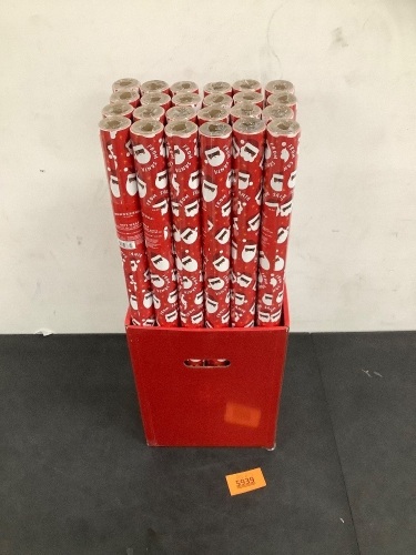 24 Rolls of Christmas Gift Wrap - Lot 5939