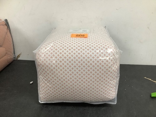 Threshold Reversible Bronze Diamond Comforter Set, King - Lot 5970