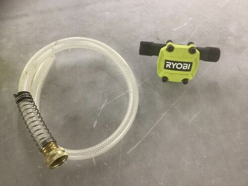 RYOBI 1/4" Hex Shank Drill Pump - Lot 275