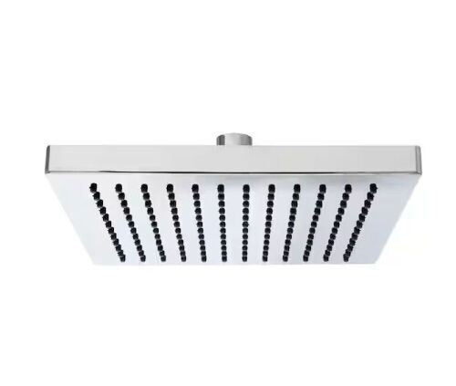 MODONA 1-Spray 8 in. Single Wall Mount Fixed Rain Shower Head in Polished Chrome - Lot 360