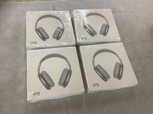 Lot of (4) Over-Ear Wireless Bluetooth Headphones - Lot 467