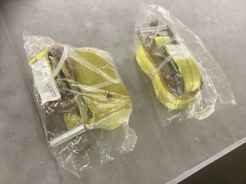 Lot of (2) Ratchet Straps 2" x 27' - Lot 471