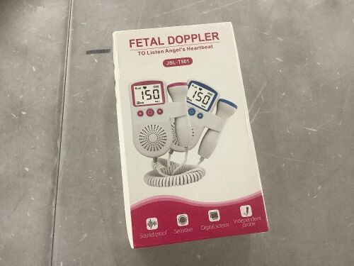 Baby Heartbeat Monitor Fetal Doppler  - Lot 576