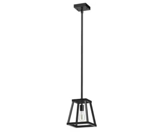 Feit Electric Katalyst 60-Watt 1-Light Matte Black Modern Adjustable CCT and 3-Light Modes Integrated LED Pendant Light - Lot 595