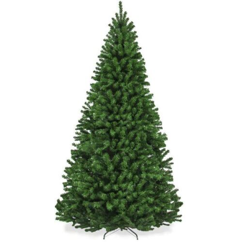 12' Premium Artificial Spruce Christmas Tree w/ Foldable Metal Base - Lot 59
