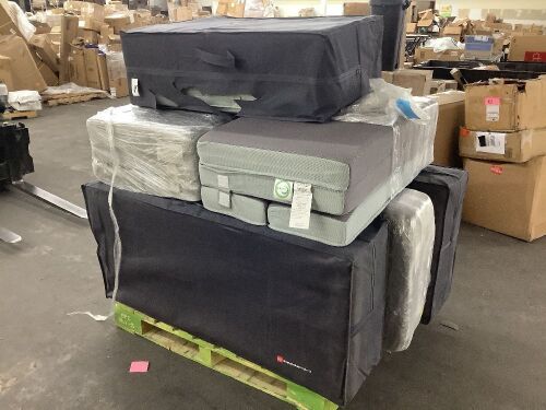 Lot of (6) Portable Folding Mattress Toppers - Lot 145