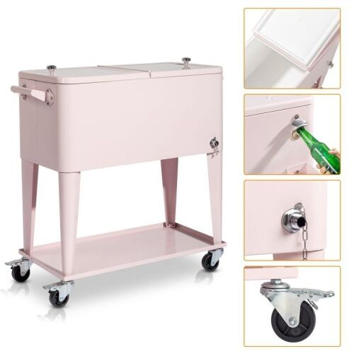  80QT Cooler Cart  - Lot 406