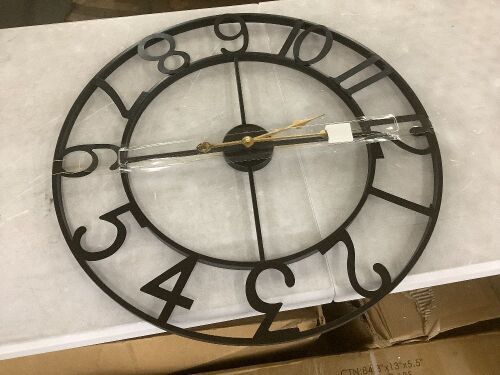 Large Wall Clock  - Lot 412