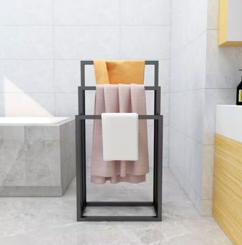 3 Tier Metal Freestanding Towel Rack  - Lot 132