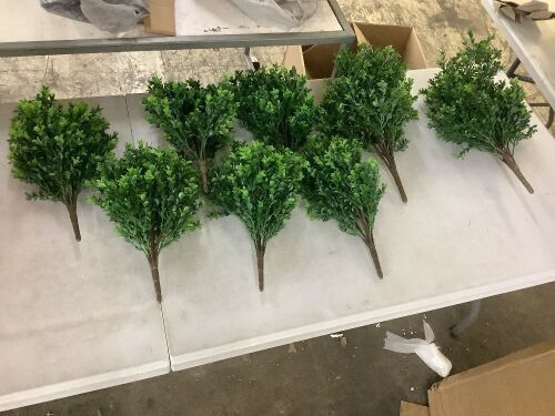 Lot of (8) Nearly Natural Indoor and Outdoor 23 in. Artificial Sweet Grass Bush  - Lot 505
