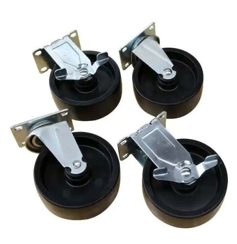 Husky 5 in. Caster Kit for Ready-to-Assemble Steel Garage Base Cabinets - Lot 448