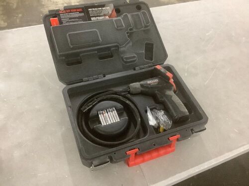 RIDGID CA-25 Micro Visual Inspection & Diagnostic Handheld Camera w/ 2.7 in. Color Display, 4 ft. Fixed Waterproof Camera Cable - Lot 645