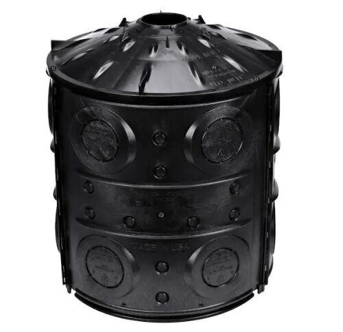NDS 24 in. x 24 in. x 29 in. 50 Gal. Plastic Flo-Well Stormwater Dry Well System Catch Basin Kit, 3 Side Panels and 1 Cover - Lot 634