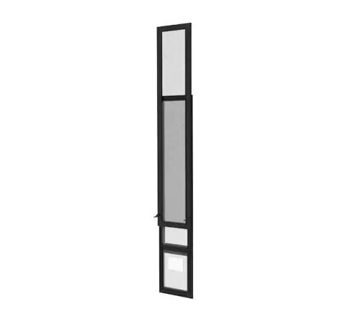 Hakuna Pets Small Patio Pet Door Suitable for Sliding Doors - Lot 737