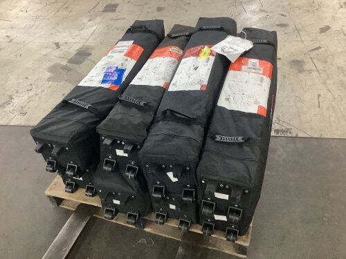 Lot of (8) Pop Up Canopies - Uninspected - Lot 136