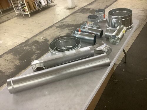 Lot of Duct Work & Fittings - Lot 708