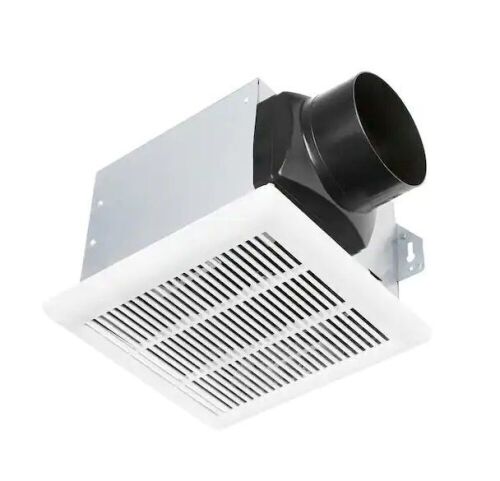 Hampton Bay 80 CFM Ceiling Mount Roomside Installation Bathroom Exhaust Fan, ENERGY STAR - Lot 808