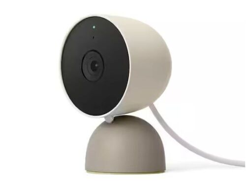 Google Nest Cam Indoor Wired Smart Home Security Camera  - Lot 31