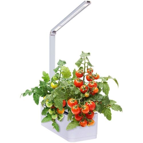 Case of (6) Mindful Design Hydroponic Indoor Herb Garden Kit, Multispectrum LED Desktop Growing Lamp - Lot 250H