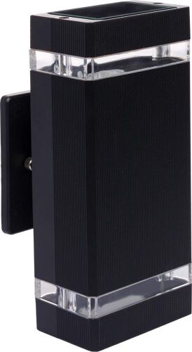 Case of (12) GreenLighting 800 Lumen Hard Wired AC 110-130V Rectangle Up/Down Outdoor Wall Light - Lot 200I