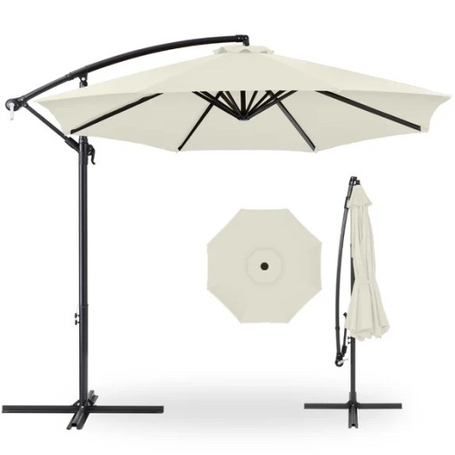 Offset Hanging Patio Umbrella - 10ft - Lot 6071
