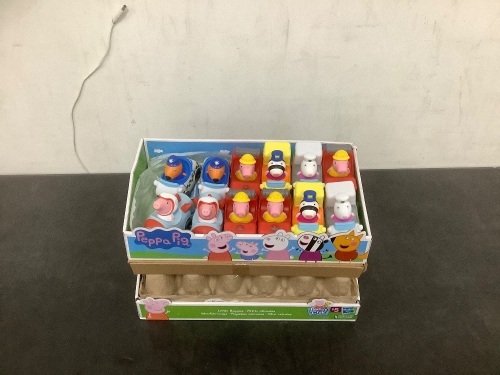 Set of Peppa Pig Toys - Lot 6155