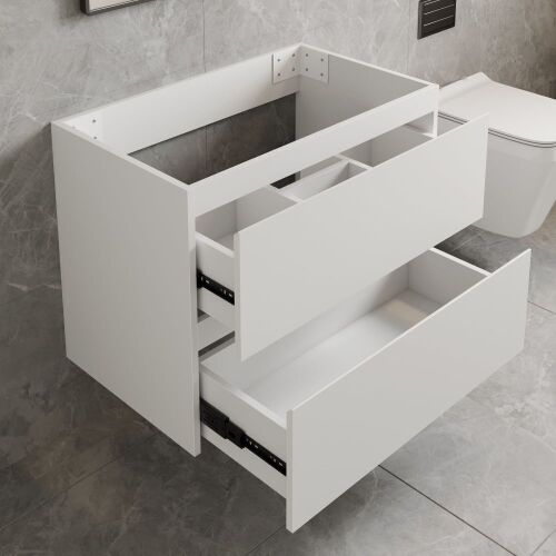 Lot of (2) JPND 30" Bathroom Vanity with Two Soft Close Drawers - No Sink Tops - Lot 175