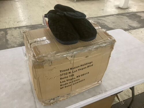 Case of (10) Women's Bootie Slippers, Medium 7-8 - Lot 195