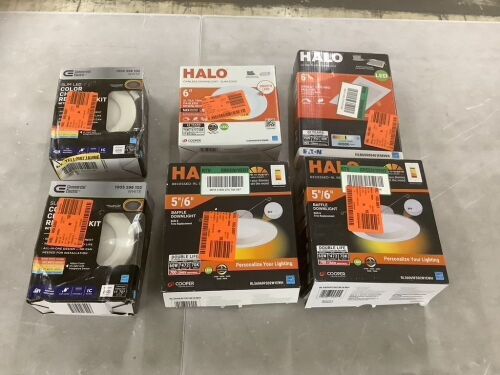 Lot of (6) Recessed Lights - Lot 775