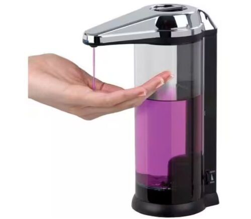 Better Living TOUCHLESS Soap Dispenser Clear Chamber 17oz  - Lot 883