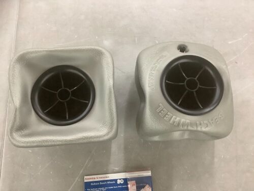 Lot of (2) Balloon Beach Wheels - Lot 532