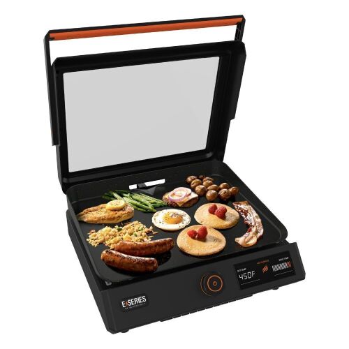 Blackstone E-Series 17" Electric Tabletop Griddle with Hood - No Power Cord - Lot 239