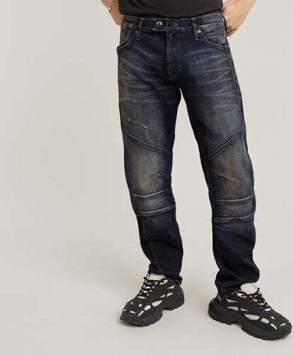Lot of (2) G-star Moto Cross 3d Slim Jeans Svart 36 / 34 - Lot 204