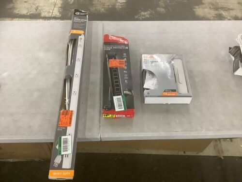 Lot of (2) Surge Protectors & (1) Extension Cord - Lot 1006