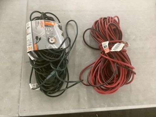 Lot of (2) Extension Cords - Lot 914