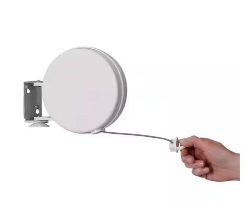 Lot of (4) HOUSEHOLD ESSENTIALS 40 ft. Stainless Steel Retractable Indoor and Outdoor Clothesline - Lot 1082