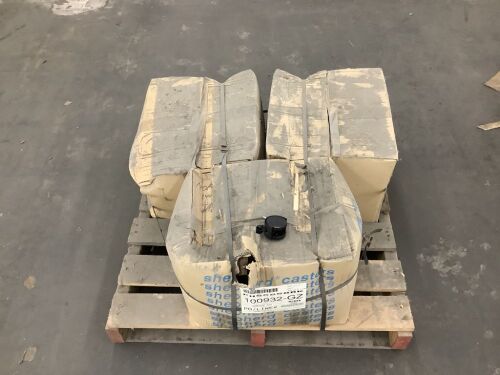 (3) Boxes of Casters  - Lot 106